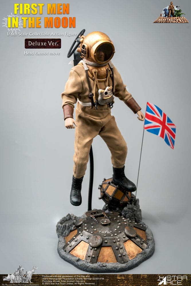 First Men in the Moon Action Figure 1/6 First Men in the Moon (1964) Deluxe Ver. 30 cm