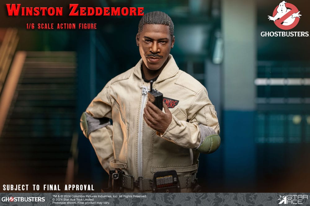 Ghostbusters (1984) Action Figure 1/6 Winston Zeddemore 30 cm