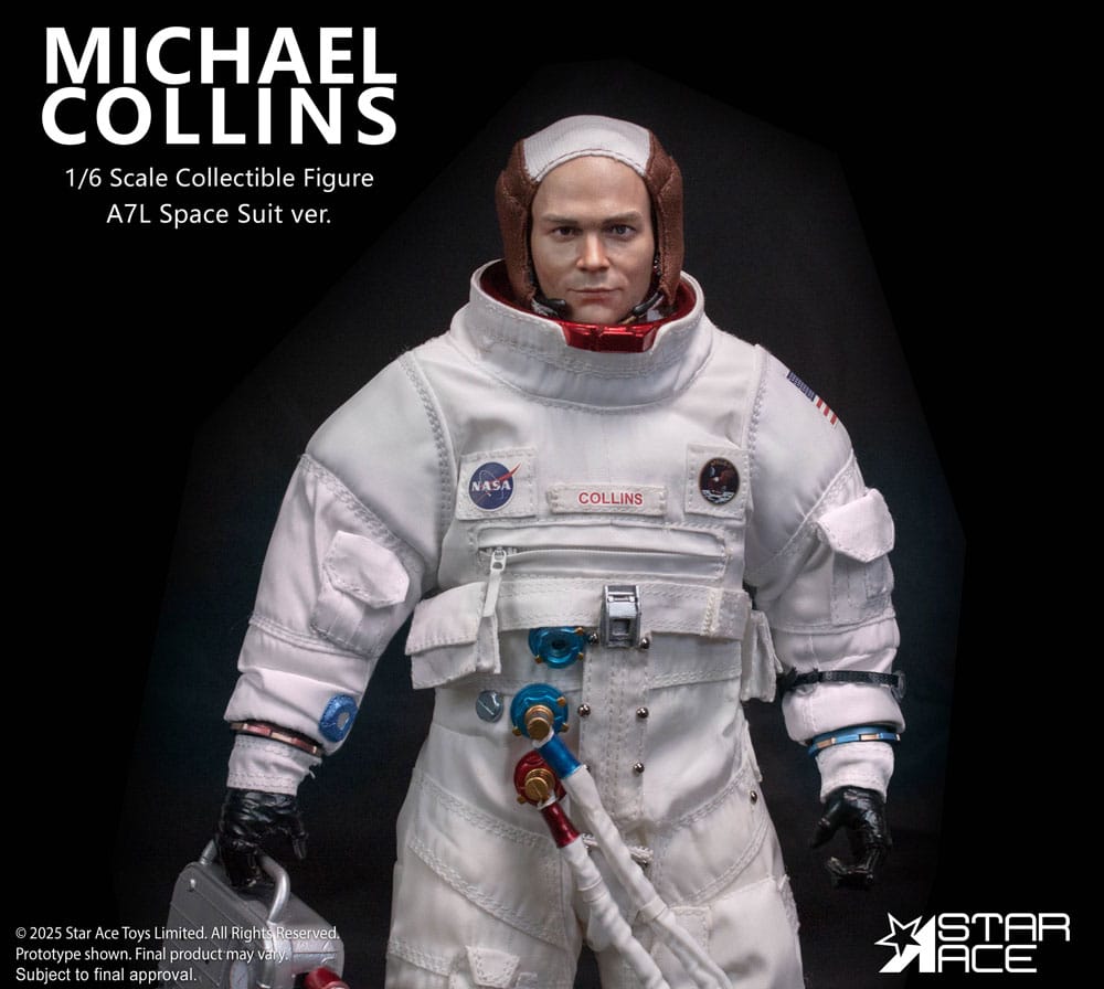 NASA Apollo 11 Action Figure 1/6 Michael Collins 30 cm