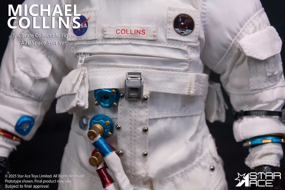 NASA Apollo 11 Action Figure 1/6 Michael Collins 30 cm