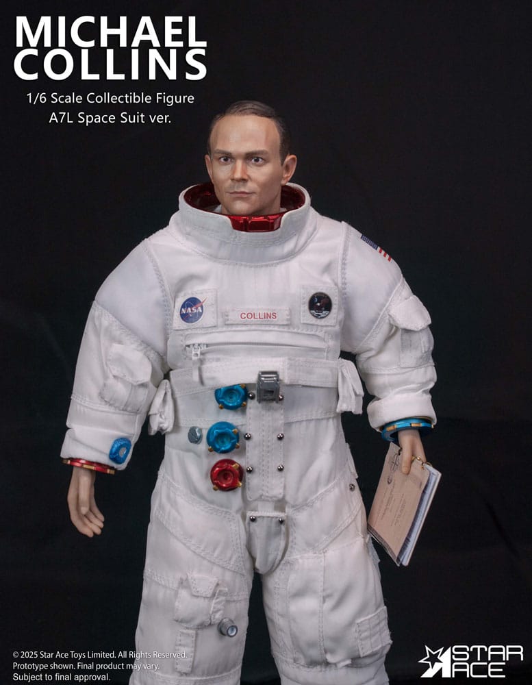 NASA Apollo 11 Action Figure 1/6 Michael Collins 30 cm