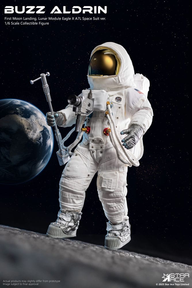 NASA Apollo 11 Action Figure 1/6 Buzz Aldrin 30 cm