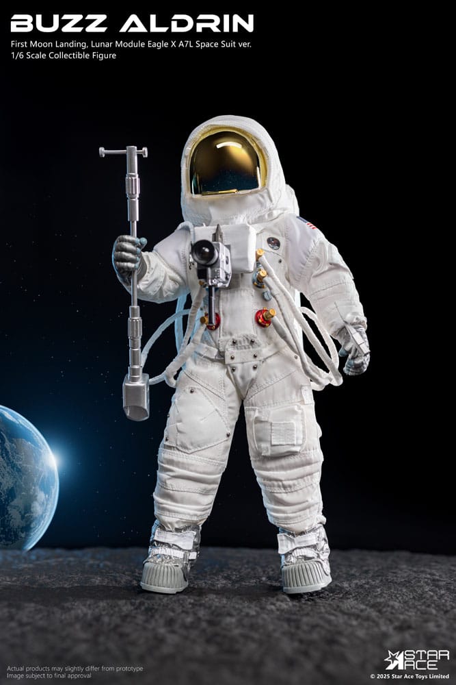 NASA Apollo 11 Action Figure 1/6 Buzz Aldrin 30 cm