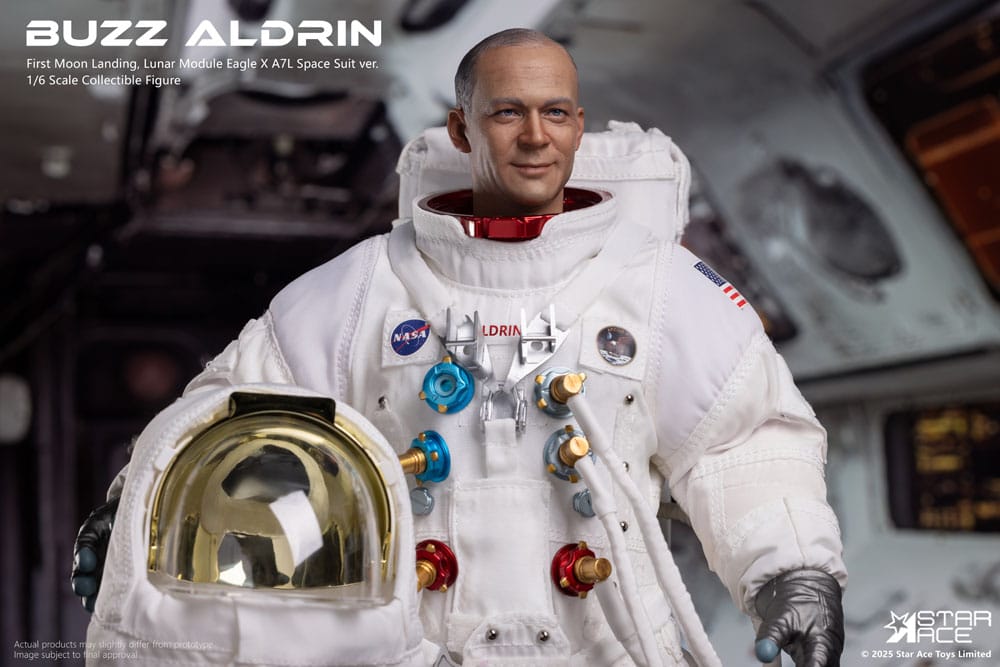 NASA Apollo 11 Action Figure 1/6 Buzz Aldrin 30 cm