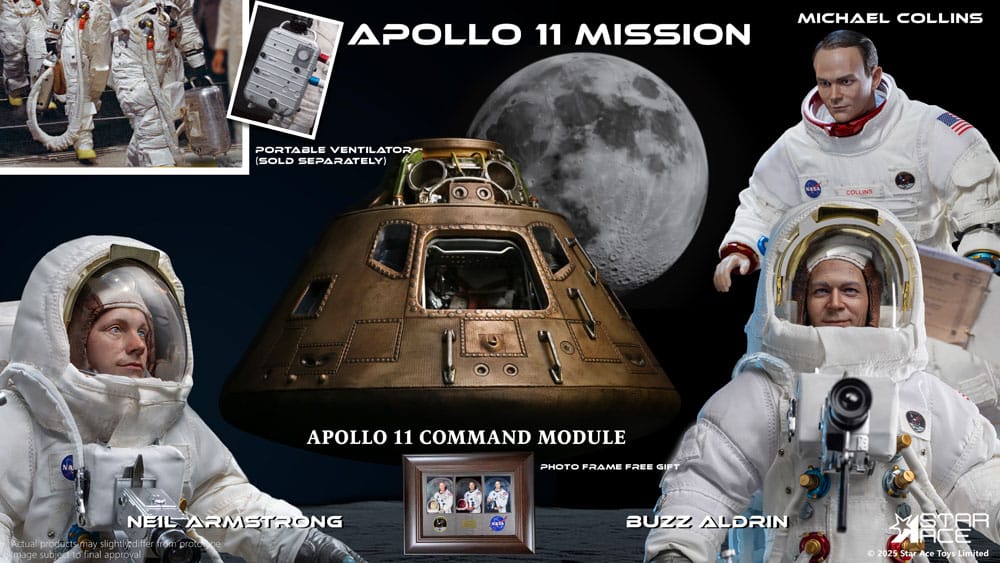 NASA Apollo 11 Action Figure 1/6 Buzz Aldrin 30 cm