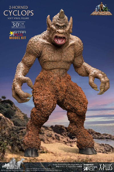 The 7th Voyage of Sinbad Soft Vinyl Model Kit Ray Harryhausens 2-horned Cyclops 30 cm