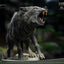 Wonders of the Wild Series Statue Dire Wolf 28 cm