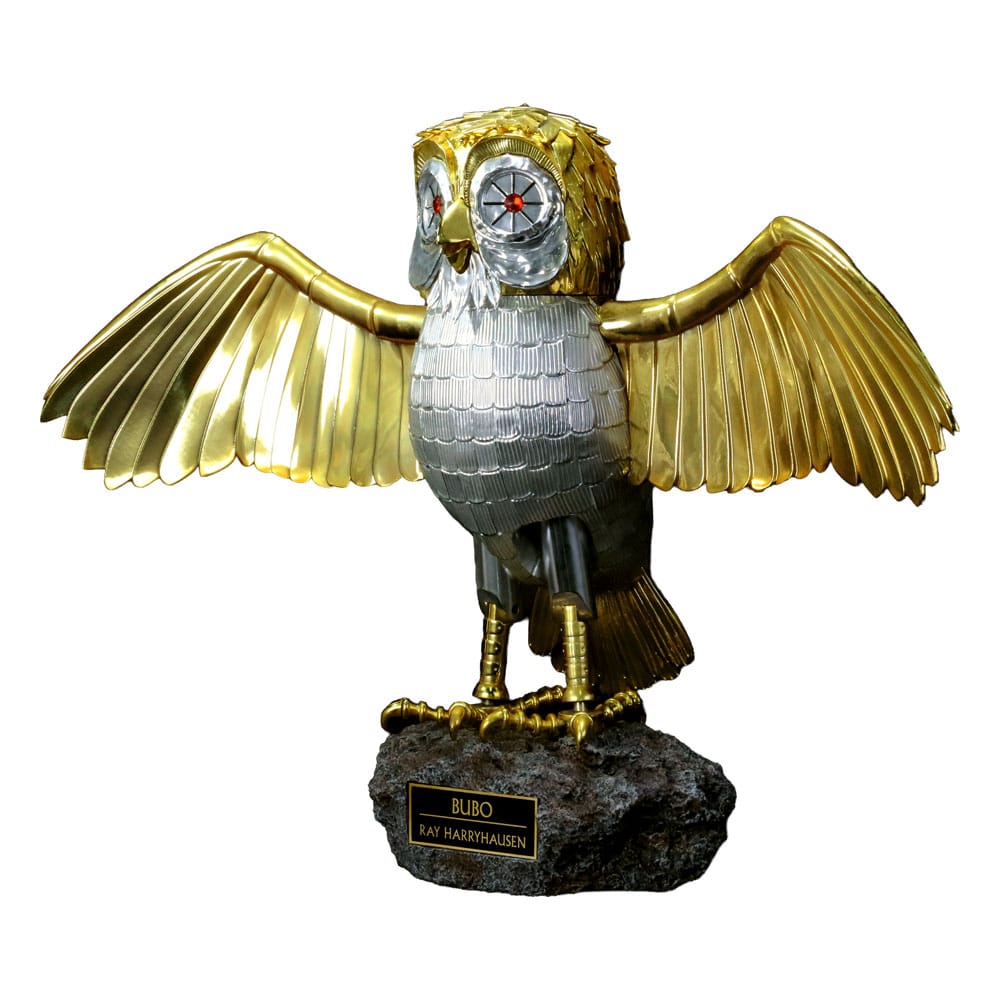 Clash of the Titans Statue Ray Harryhausens Bubo Gold Patina Edition Normal Ver. 34 cm