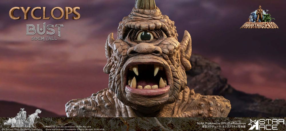 The 7th Voyage of Sinbad Bust Ray Harryhausens Cyclops 50 cm
