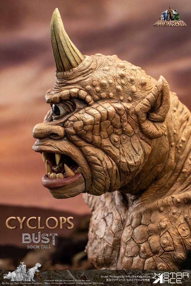 The 7th Voyage of Sinbad Bust Ray Harryhausens Cyclops 50 cm
