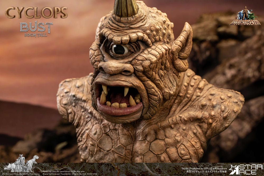 The 7th Voyage of Sinbad Bust Ray Harryhausens Cyclops 50 cm