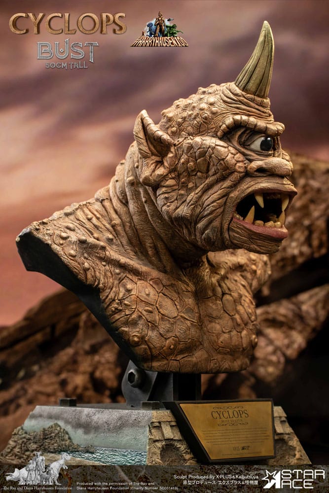 The 7th Voyage of Sinbad Bust Ray Harryhausens Cyclops 50 cm