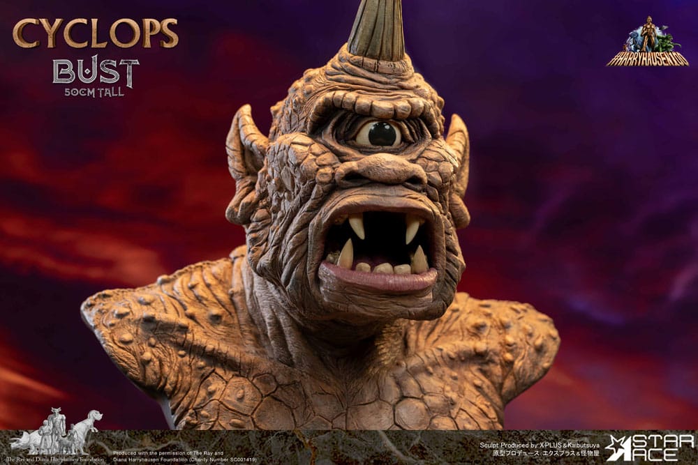 The 7th Voyage of Sinbad Bust Ray Harryhausens Cyclops 50 cm
