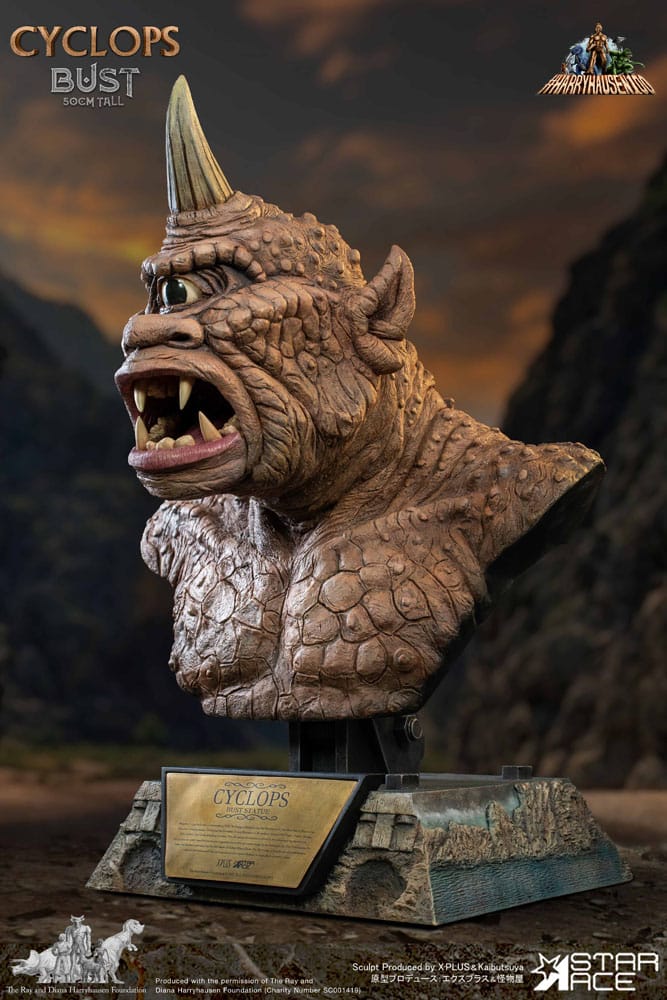 The 7th Voyage of Sinbad Bust Ray Harryhausens Cyclops 50 cm