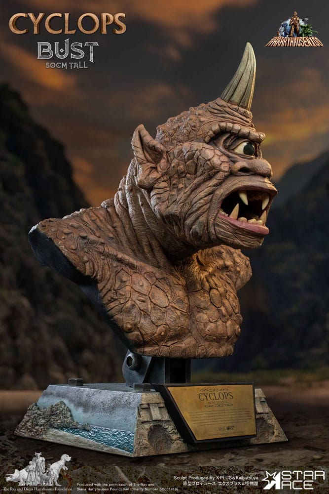 The 7th Voyage of Sinbad Bust Ray Harryhausens Cyclops 50 cm