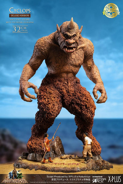 The 7th Voyage of Sinbad Soft Vinyl Statue Ray Harryhausens Cyclops Deluxe Version 32 cm - Damaged packaging