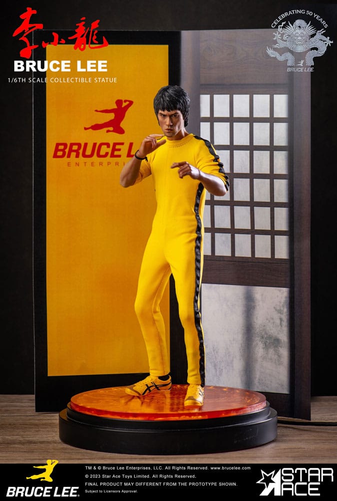 Game of Death My Favourite Movie Statue 1/6 Billy Lo (Bruce Lee) Deluxe Version 30 cm - Severely damaged packaging