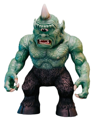 Ray Harryhausen (Art Sofubi) Soft-Vinyl Figure Cyclops Vintage-Stylized Japanese Movie Poster Color Ver. 25 cm