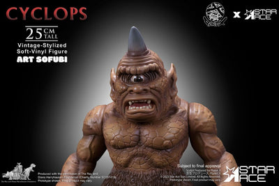 Ray Harryhausen Soft Vinyl Statue Cyclops (Vintage-Style) 25 cm