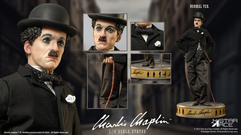 Charlie Chaplin Statue 1/4 50 cm