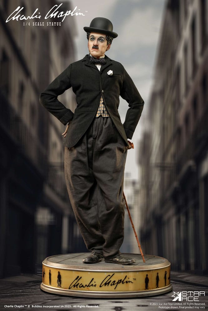 Charlie Chaplin Statue 1/4 Deluxe Version 50 cm