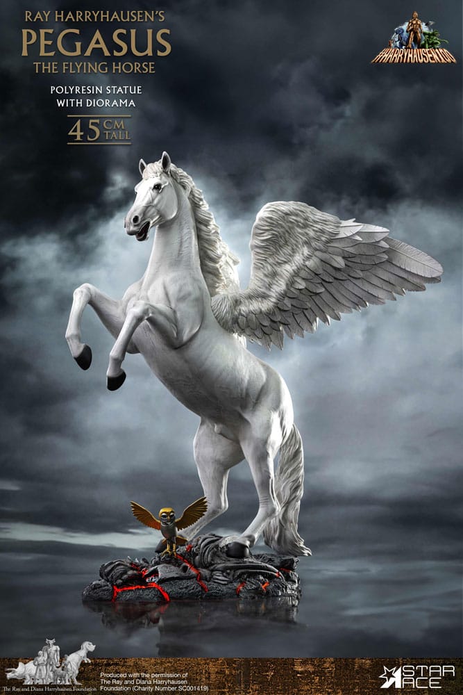 Ray Harryhausen Statue Pegasus: The Flying Horse 2.0 Deluxe Version 45 cm