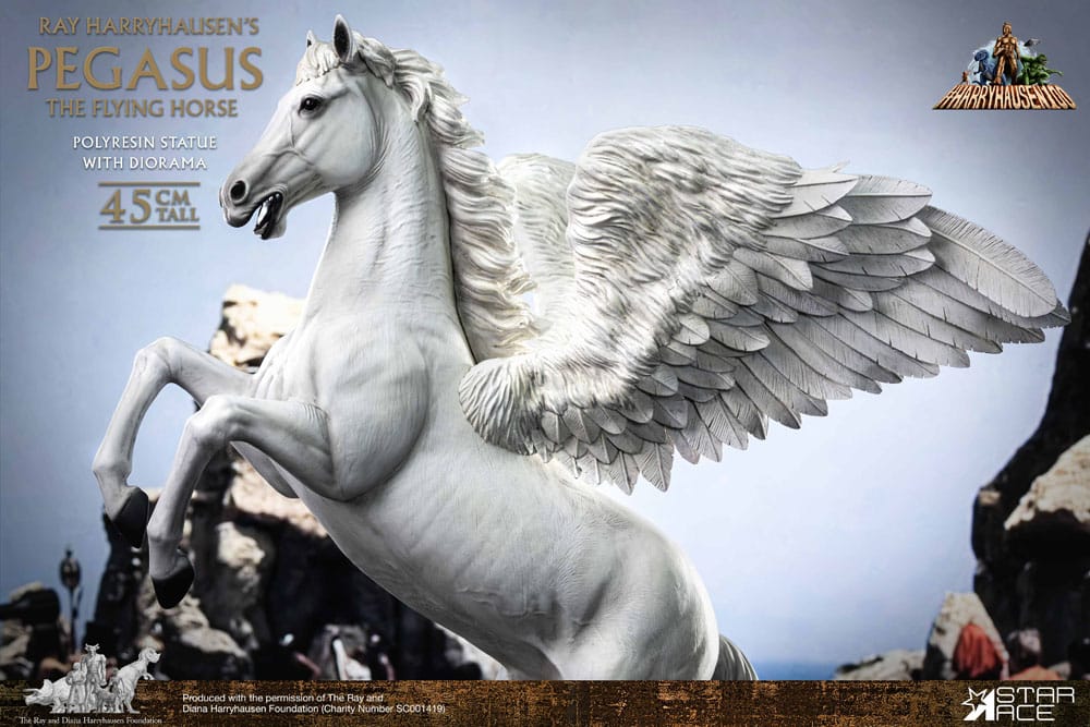 Ray Harryhausen Statue Pegasus: The Flying Horse 2.0 Deluxe Version 45 cm