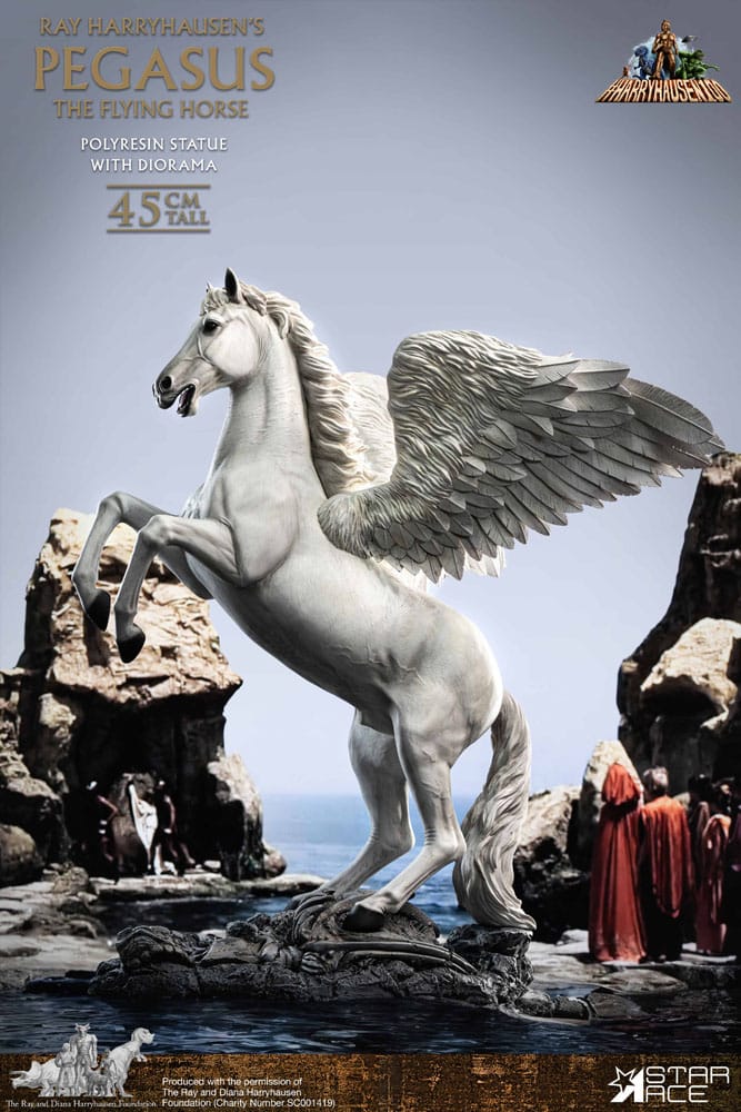 Ray Harryhausen Statue Pegasus: The Flying Horse 2.0 Deluxe Version 45 cm