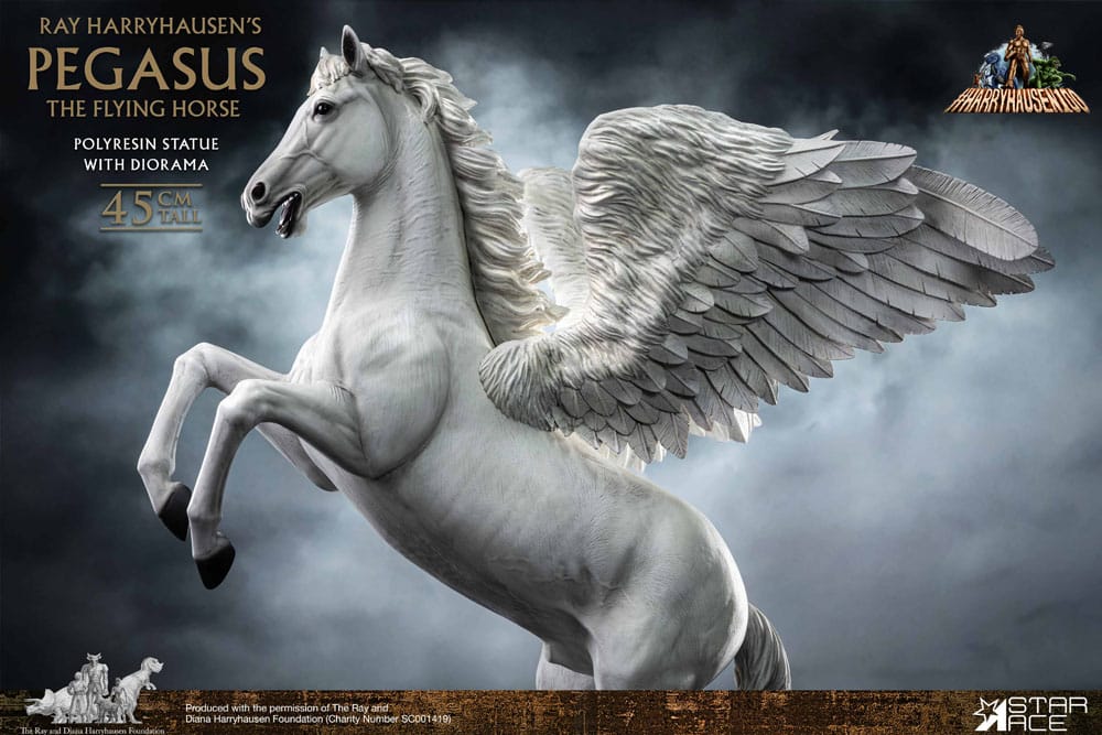 Ray Harryhausen Statue Pegasus: The Flying Horse 2.0 Deluxe Version 45 cm