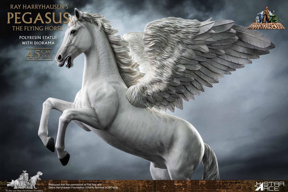 Ray Harryhausen Statue Pegasus: The Flying Horse 2.0 Deluxe Version 45 cm