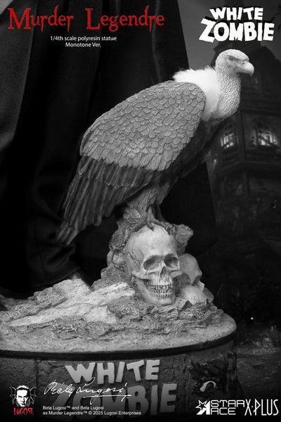 White Zombie Statue 1/4 Murder Legendre Monotone Ver. 52 cm