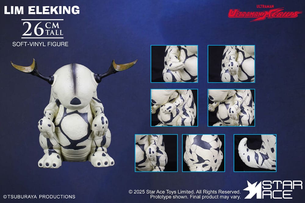 Ultraman Ultra-Kaiju Soft Vinyl Statue Lim Eleking 26 cm