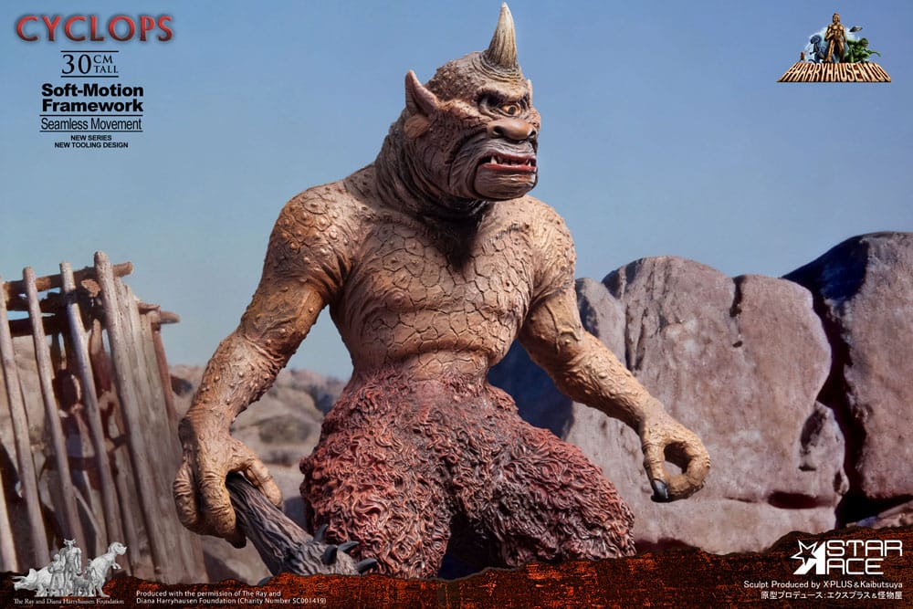Ray Harryhausen Soft-Motion Series Statue Cyclops 30 cm