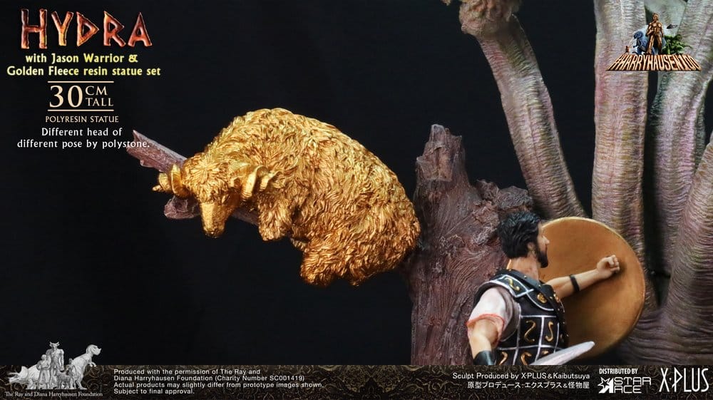 Ray Harryhausen Painted Statue Golden Fleece 18 cm