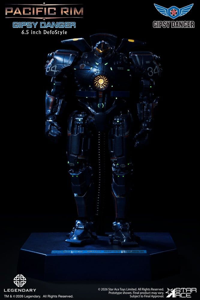 Pacific Rim DefoStyle Figure Gipsy Danger DX 17 cm