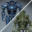 &nbsp;Pacific Rim DefoStyle Figure 2-Pack Gipsy Danger &amp; Cherno Alpha DX 17 cm