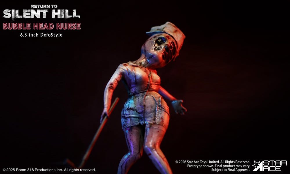 Return to Silent Hill (2026) DefoStyle Figure Bubble Head Nurse 16.5 cm