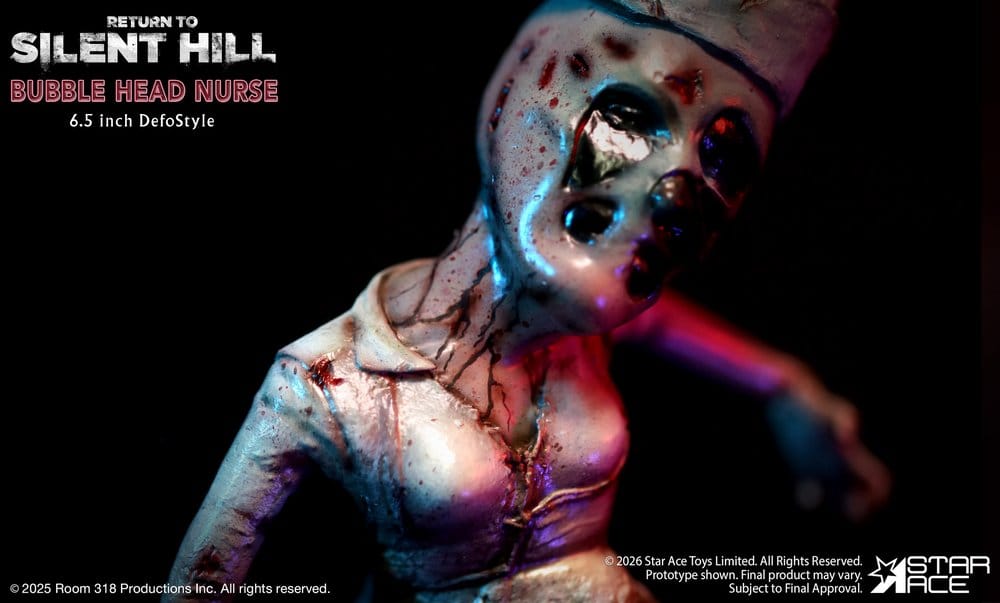 Return to Silent Hill (2026) DefoStyle Figure Bubble Head Nurse 16.5 cm
