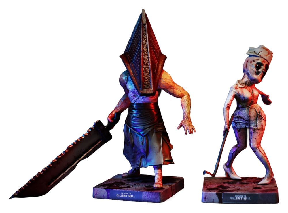 Return to Silent Hill (2026) DefoStyle Figures 2-Pack Pyramid Head 20 cm & Bubble Head Nurse 17 cm