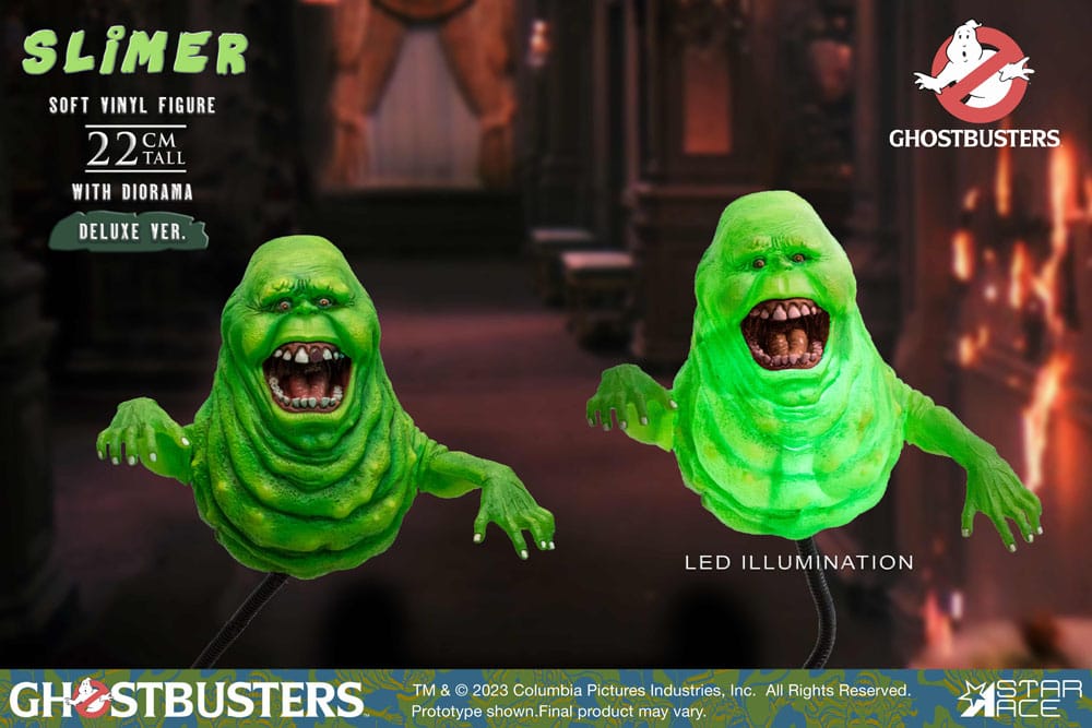 Ghostbusters Statue 1/8 Slimer Deluxe Version 22 cm