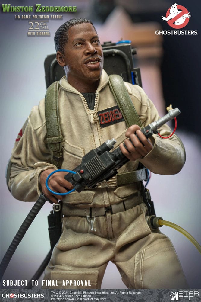 Ghostbusters  Statue 1/8 Winston Zeddemore 22 cm