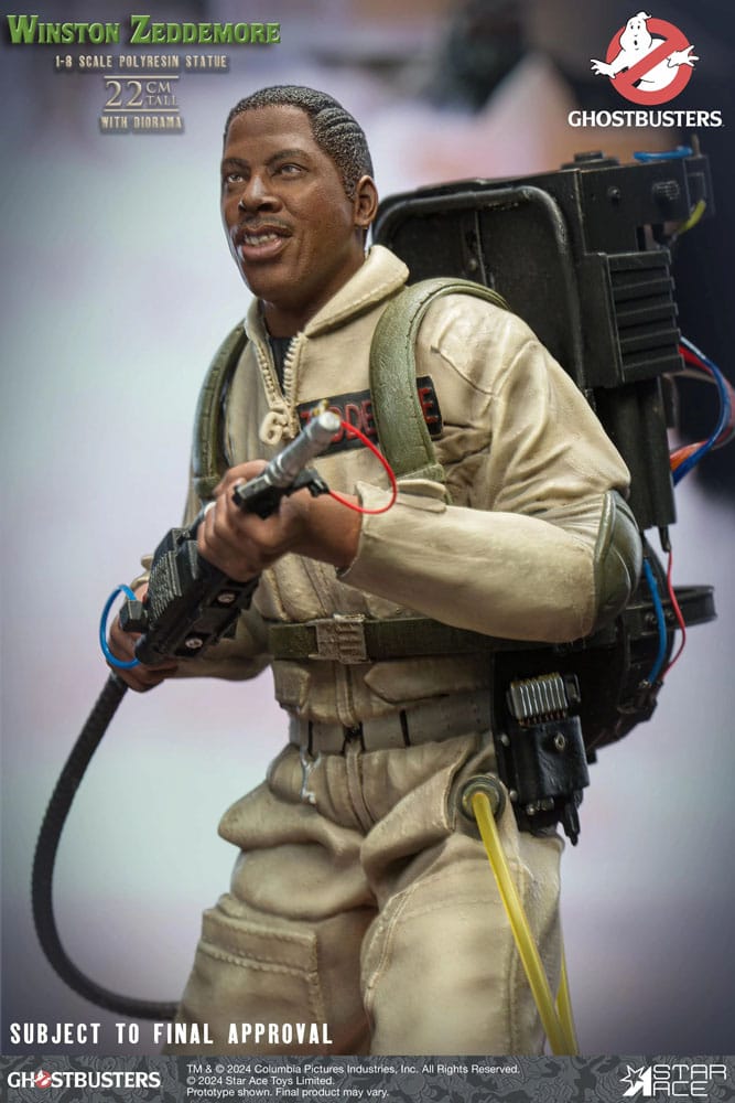 Ghostbusters  Statue 1/8 Winston Zeddemore 22 cm