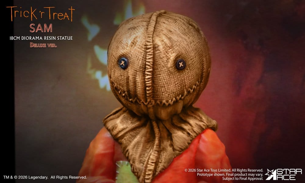 Trick R Treat Diorama Resin Statue Sam DX 18 cm