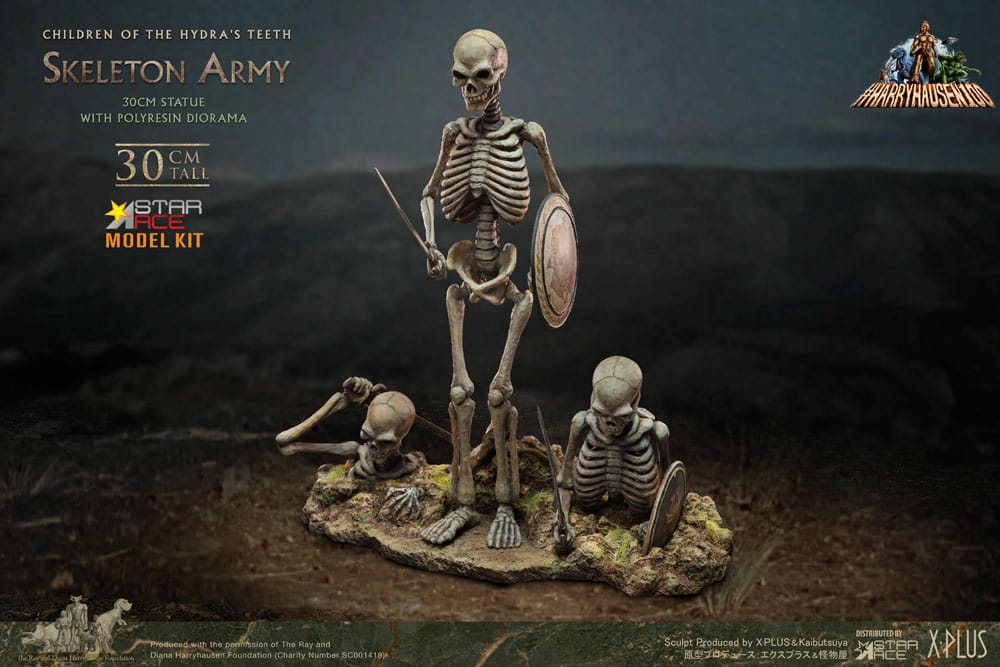 Ray Harryhausen´s Resin Model Kit Children of the Hydra´s Teeth Skeleton Army 30 cm