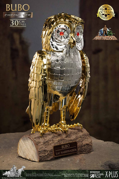 Bubo the Mechanical Owl Soft Vinyl Statue Ray Harryhausen's Bubo Chrome Ver. 30 cm