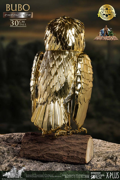 Bubo the Mechanical Owl Soft Vinyl Statue Ray Harryhausen's Bubo Chrome Ver. 30 cm