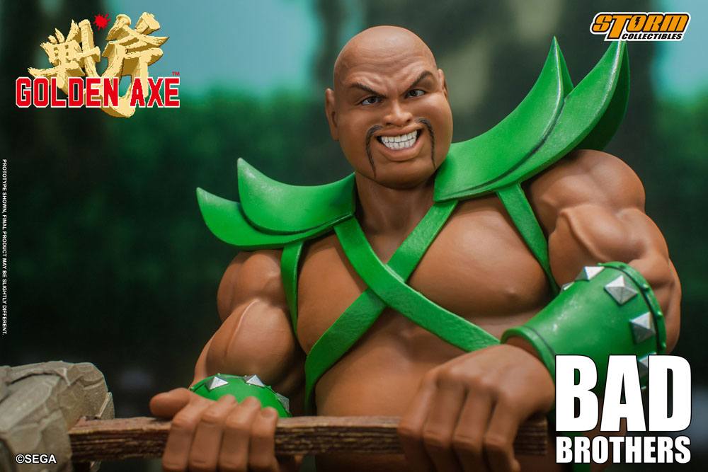 Golden Axe Action Figure 1/12 Bad Brothers 18 cm - Damaged packaging