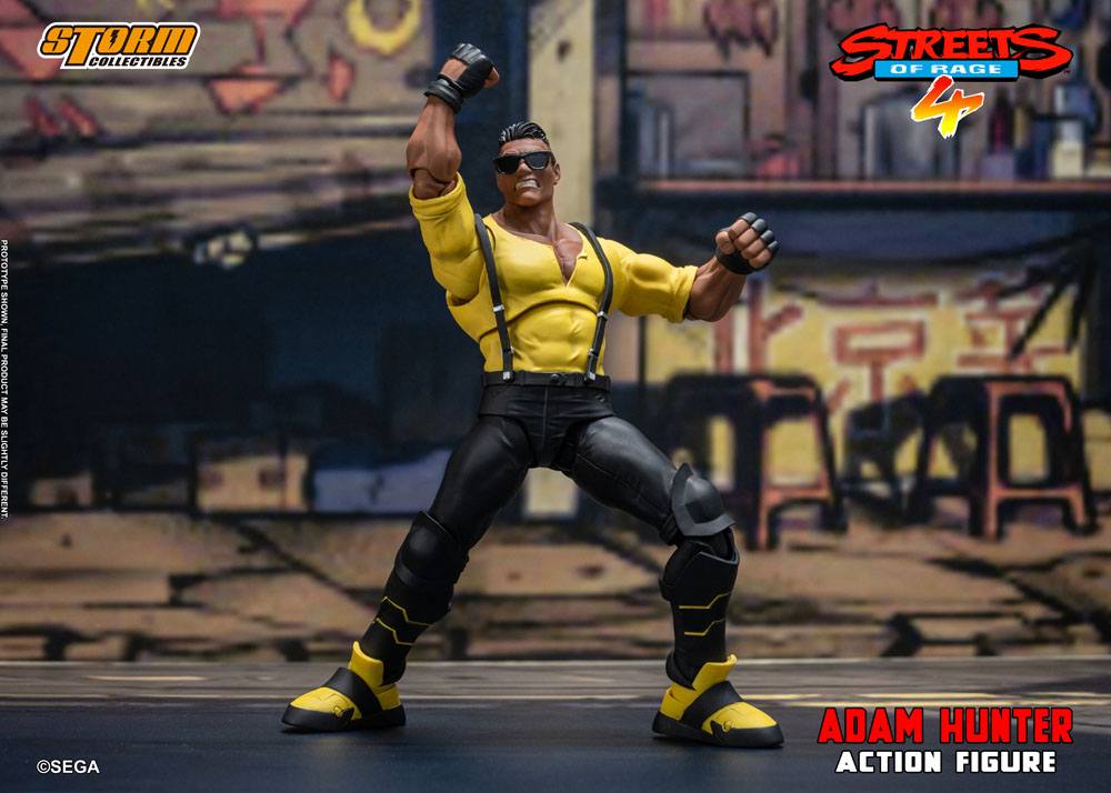 Streets of Rage 4 Action Figure 1/12 Adam Hunter 18 cm