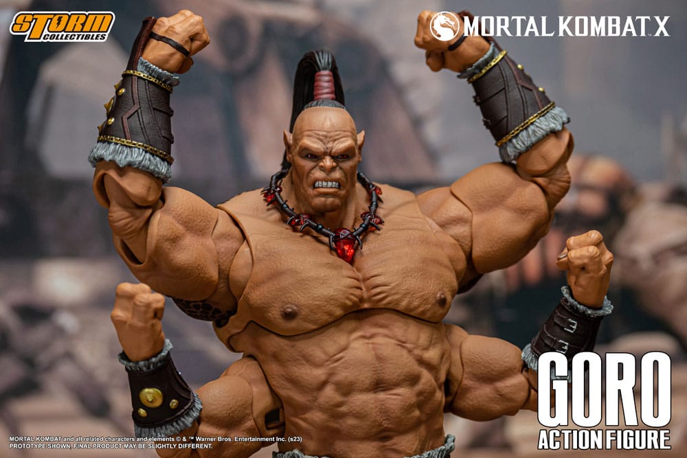 Mortal Kombat Action Figure 1/12 Goro 18 cm - Damaged packaging