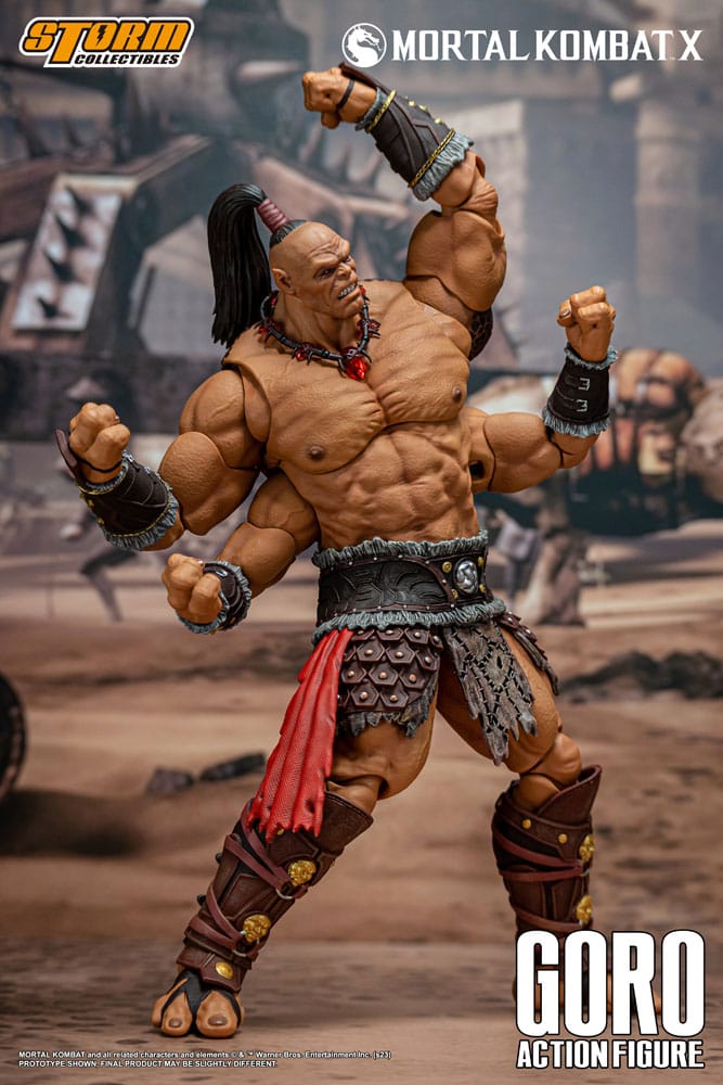 Mortal Kombat Action Figure 1/12 Goro 18 cm - Damaged packaging